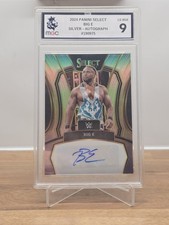 2024 Panini Select WWE Legendary Signatures MGC9 Big E Auto Silver Prizm #LS-BGE