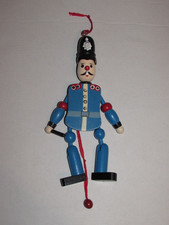 Vintage Wooden Police man