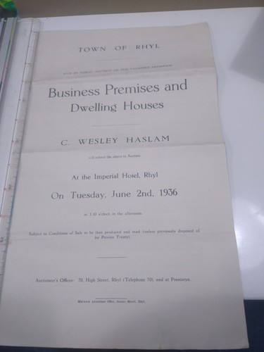 Title 1936 rhyl property - title:1936,