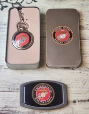 Usmc pocket watch belt - watch, &