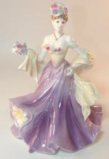 Coalport 8 1/2" Ltd Ed Flower