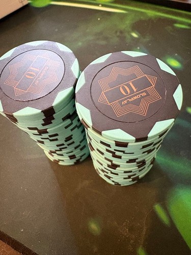 Poker chips clay - chips, 50
