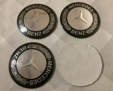 4x Sticker 65mm Mercedes Wheel