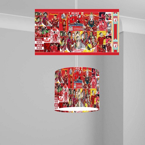 Red cartoon football fan - red,