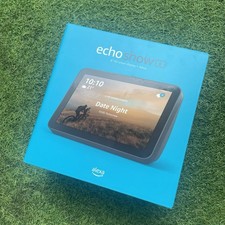 Amazing Echo Show 8 (1st Generation) Alexa Smart Speaker With Stand - Boxed