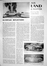 Old 1930 Willys Knight Coupe Motor Car Austin Ranelagh Limousine Quee 20th