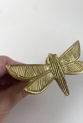 Anthropologie brass dragonfly - anthropologie,