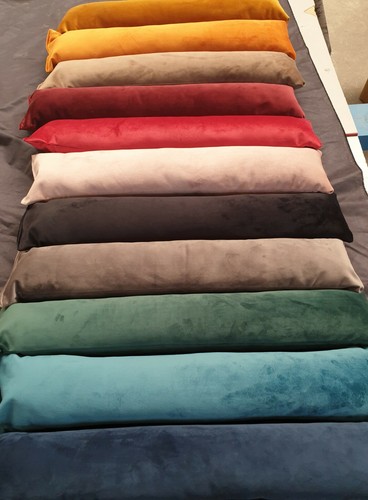Plush velvet draught excluder - draught,