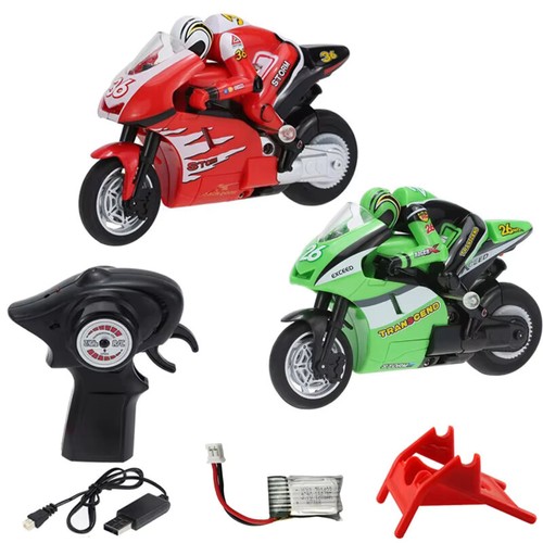 High speed motorcycle - high,