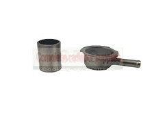 56mm Stainless Radiator Filler Neck and 35 OD Extension Tube 