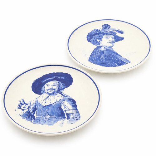 Delft blue plates set - set, 2