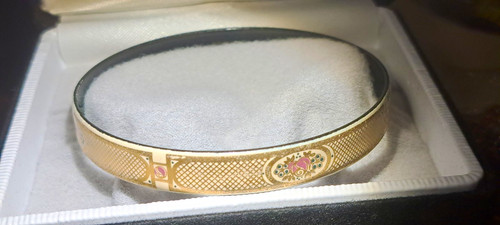 Michaela frey gold tone enamel - gold,