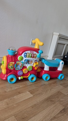 Vtech ride learning train - on,