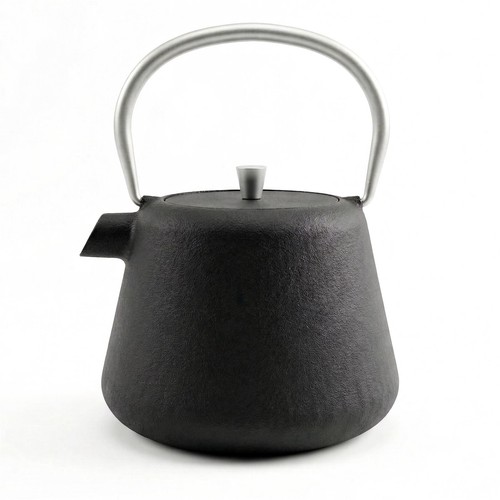 Cast iron teapot - cast, infuser