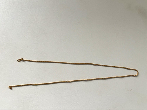 22ct yellow gold - gold, chain