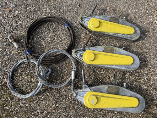 Tirfor manual winch - t-35, (x3)