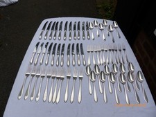 62 PIECE SILVER PLATE CUTLERY