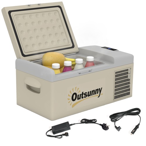 Outsunny 16l car refrigerator - 16l,