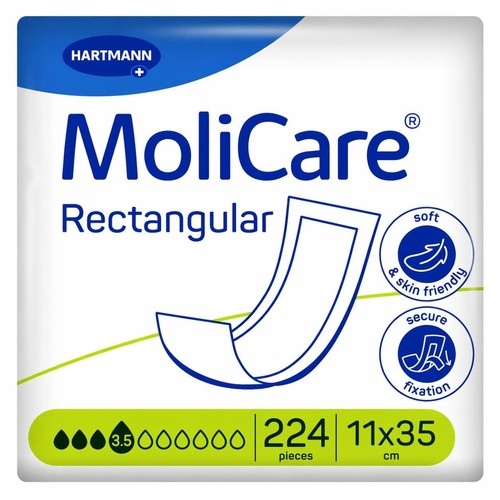 224 molicare rectangular 5 - x, 3.5