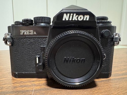 Nikon fm3a body black film - nikon, slr
