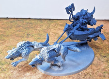 Warhammer 40k - Logan Grimnar on Stormrider - Primed - See Photos - P-266