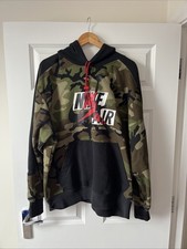 Nike Jordan Jumpman Classics limited edition Mens Camo Fleece Hoodie XL/XXL