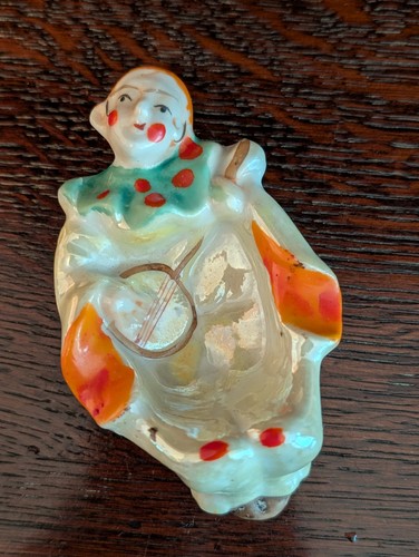 Art deco style pierrot clown - deco,