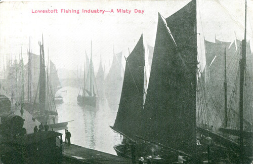 1900s postcard lowestoft - postcard,