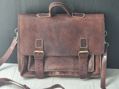 Vintage satchel cross body bag - cross,