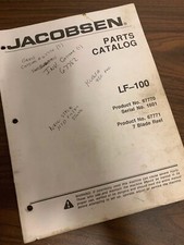 Jacobsen LF100 LF-100 Fairway