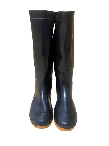 Men black wellies size 5 - men's,