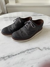 Grenson Archie Brogues In Gray
