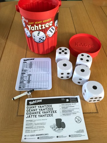 Giant yahtzee dice game - giant,