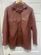 Zara Women’s Leather Shirt