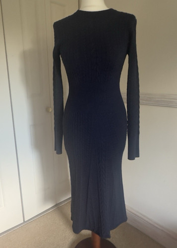 Warehouse navy wool - warehouse, dress