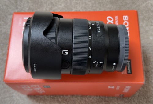 Sony 55mm g zoom - 16-55mm, f/2.8