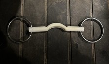 Sprenger Nathe Mullen Mouth Snaffle Horse Bit - 5 3/4