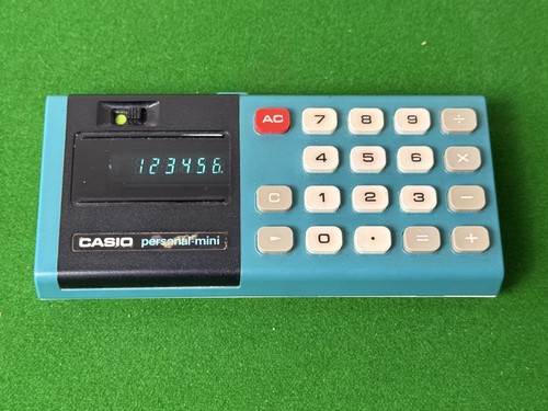 Casio personal mini calculator - personal,