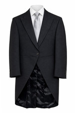 Mens Black Tailcoat Jacket