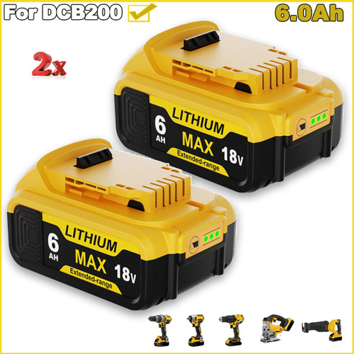 Battery dcb184 18v 6 - , 6.0ah