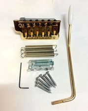 Fender Squier Vintage Bridge Tremolo set GOLD for Mexican & Improt Strat Guitar