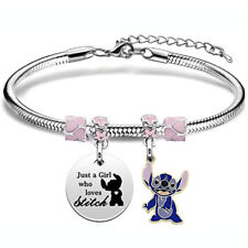 Stitch Bracelet For Daughter Sister Friends Niece Girls Birthday Christmas Gifts