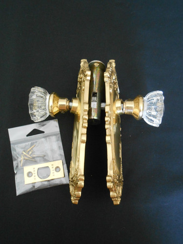 Antique vintage glass knobs - antique,
