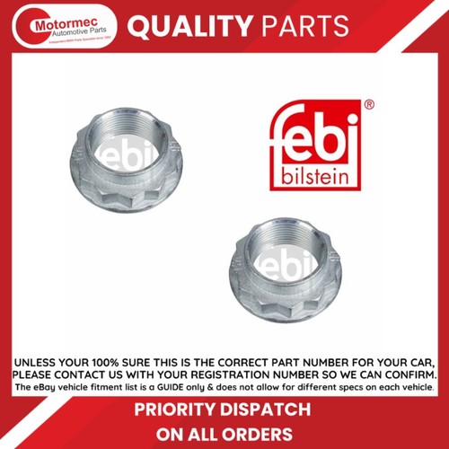 Febi hub nuts fits bmw - 3, 5