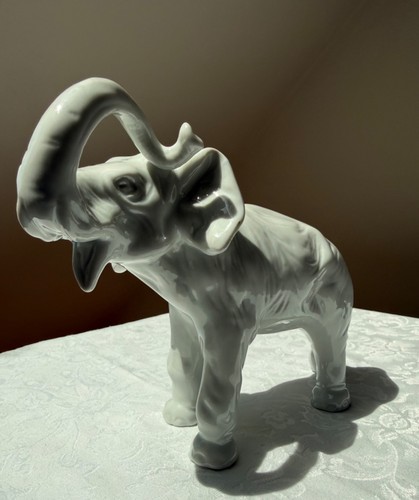 Royal dux elephant figurine - elephant,
