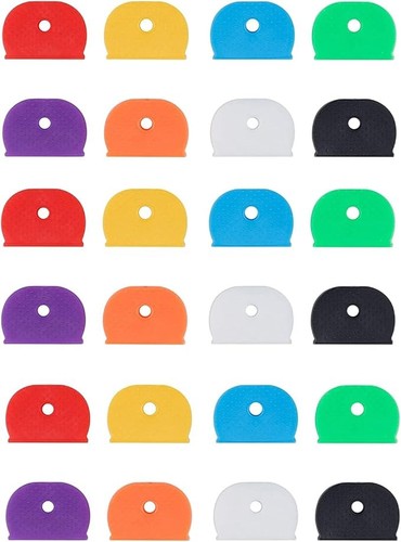 24pcs universal rubber key - rubber,