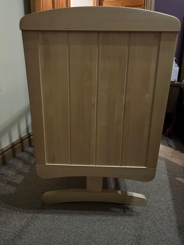 Mothercare deluxe gliding crib - gliding,