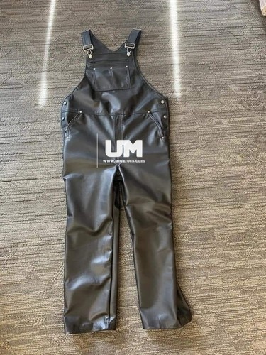 Men black genuine leather - black,