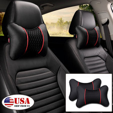 2Pcs USA Car Headrest Neck
