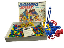 The Incredible Domino Rally Action Alley Game Action GT Vintage Kids Game